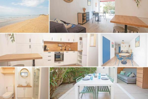 Motte du Couchant, 6 personnes, 4 min de la plage, Parking, Climatisation